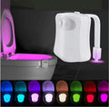 Toilet Night Light - Motion Sensor 8 Colors - Auto On/Off