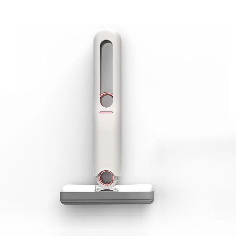 Self-Squeeze Mini Mop - No Touch Wringing, Multipurpose Cleaning for Windows, Car & Kitchen