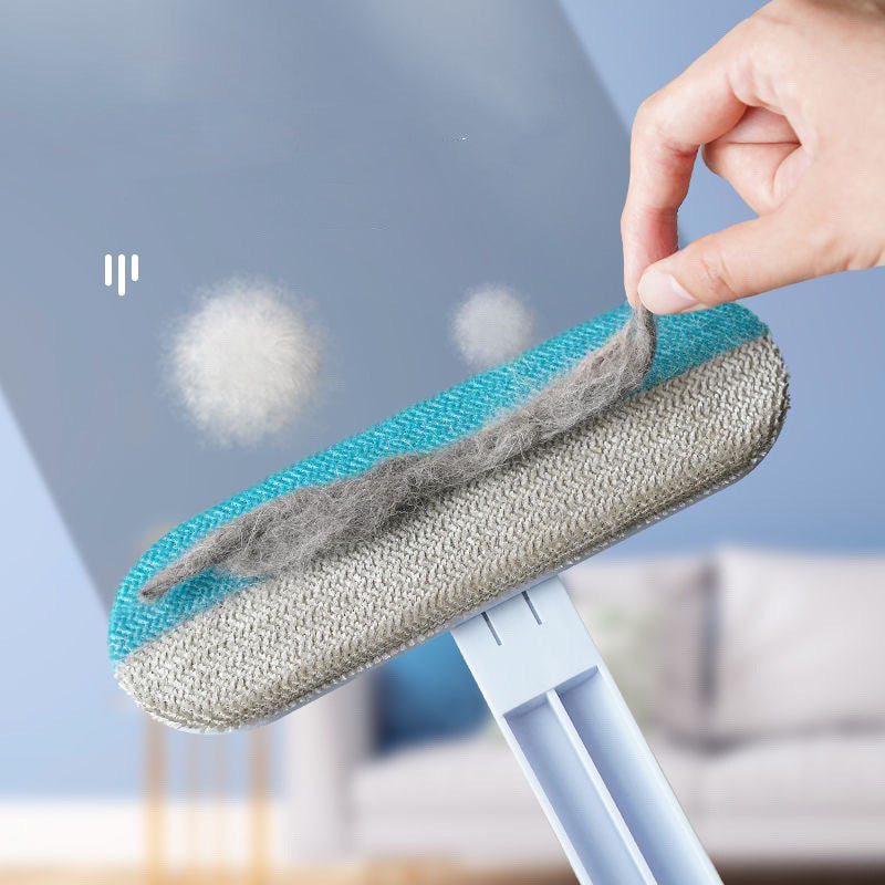 4 In 1 Multifunctional Hair Removal Brush - Works on Clothes, Furniture & Windows