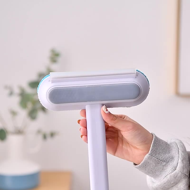 4 In 1 Multifunctional Hair Removal Brush - Works on Clothes, Furniture & Windows