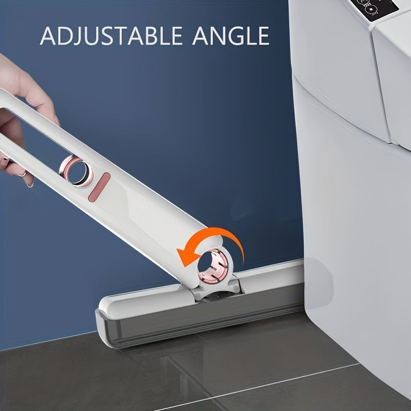 Self-Squeeze Mini Mop - No Touch Wringing, Multipurpose Cleaning for Windows, Car & Kitchen